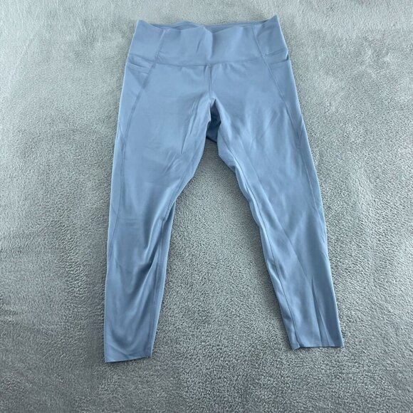 Danskin XL/XG Light Blue High-Waisted Leggings Recycled NWT 4633 - Picture 1 of 11